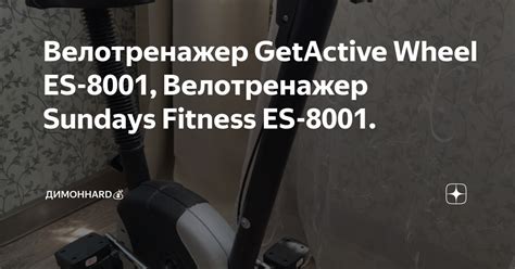 Велотренажер GetActive Wheel ES-8001, Велотренажер Sundays Fitness ES ...