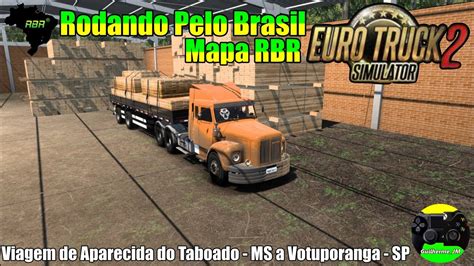 Euro Truck Rodando Pelo Brasil Mapa Rbr Viagem De Aparecida Do