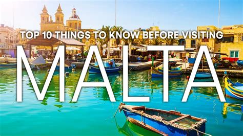 Top 10 Things You Need To KNOW Before Visiting Malta In 2023 YouTube