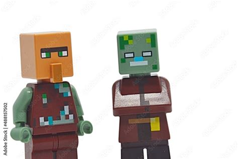 Minecraft Villager Zombie Lego