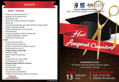 BUKU PROGRAM HARI ANUGERAH KECEMERLANGAN 2023 Pptx