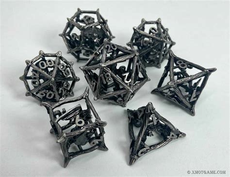 Caged Dragon Dice Set - Wooden dice set custom, metal dice resin dice ...