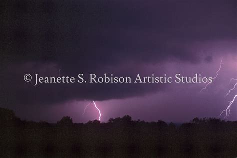 Photography : "Thunderstorm" (Original art by Jeanette S. Robison ...