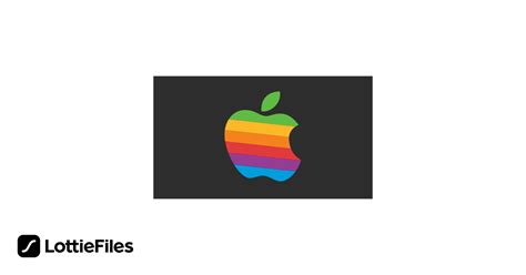 Free Apple Logo Animation Animation by Muntaha | LottieFiles