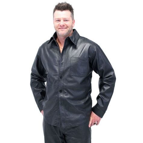 Lambskin Leather Shirt Ultra Soft Durable And Stylish