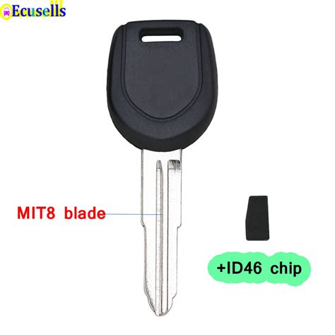 New Uncut Transponder Ignition Key For Mitsubishi L200 Shogun Pajero