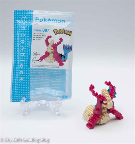 Review Of Nanoblock Milotic Shy Gals Building Blog