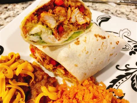 Chicken Fajita Burrito Recipe