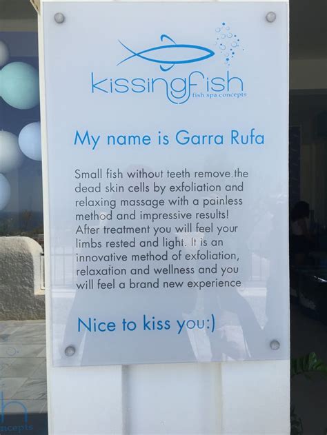 Kissing Fish Therapy