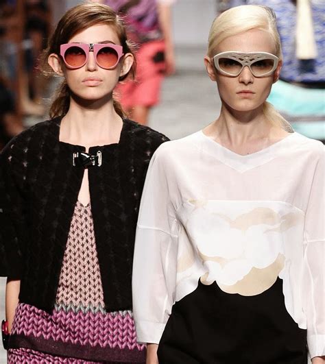 Fashion & Lifestyle: Missoni Sunglasses... Spring 2014 Womenswear