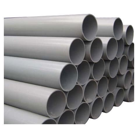 Grey Meter Long And Leak Proof Heavy Duty Pvc Plastic Pipes At Best