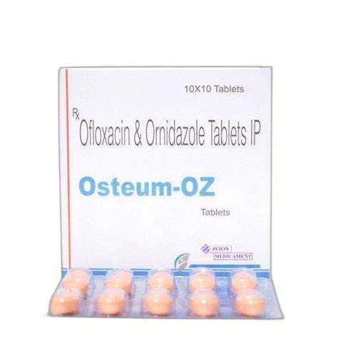 Ofloxacin Ornidazole Tablets Ip At Rs Box Pharmaceutical Tablets