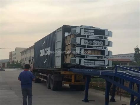 Hot Dip Galvanized Utility Cage Tipping Semi Trailer Buy China