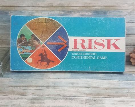 1959 Risk Board Game Parker Brothers Continental Game 1959 Game Of Risk 1959 Parker Brothers