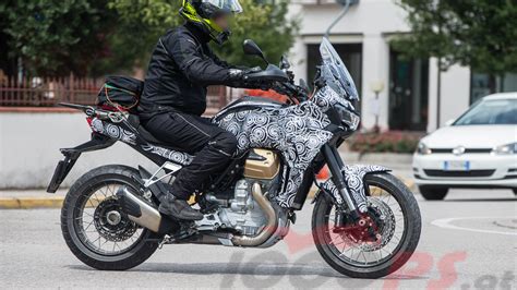 Erlkönig der Moto Guzzi V 100 Stelvio gesichtet