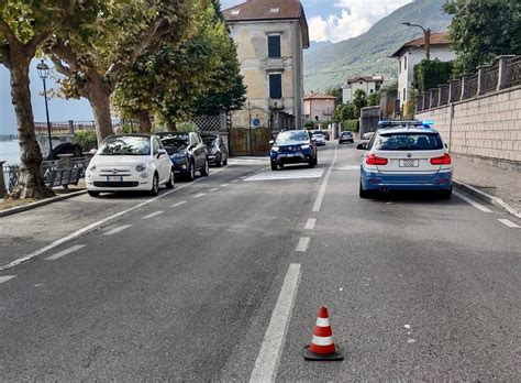 Incidente Domaso Scontro Tra Auto E Moto Chiusa Per Due Ore La