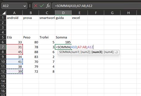 Come Fare La Somma O Calcolare La Percentuale Su Excel SmartWorld