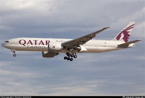 A7 Bfd Qatar Airways Cargo Boeing 777 Fdz Photo By Nicolas C Kaemmerer Id 421073