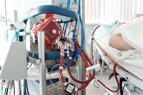 working ecmo machine in intensive care department - Boehringer Labs