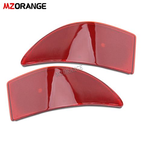 Mzorange Pair Left Right Rear Bumper Reflector Light For Lexus Is