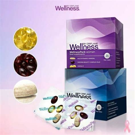 Oriflame Wellness Pack Woman Multivitamin Ebay