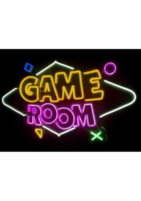 Game Room Oyuncu Odası Gamer Neon Neon Tabela Dekoratif Aydınlatma