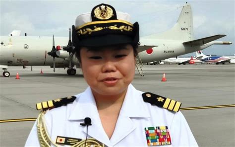 The First Japanese Lady Defense Attaché Commander Igarashi Bidding