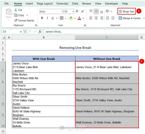 What Is The Keyboard Shortcut To Manually Add Line Break In Excel