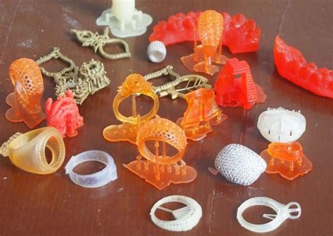 DLP 3D Printer With Wax Resin For Investment Casting Jewelry Ring