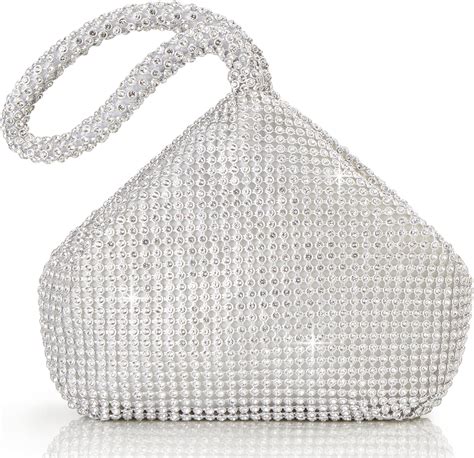 Bolsas De Noche De Cristal Con Diamantes De Imitaci N Para Mujer Bolso