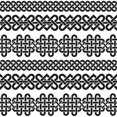 Celtic Knots Seamless Pattern 11134867 Vector Art At Vecteezy