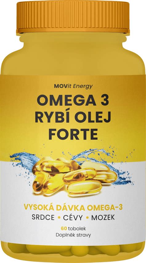 Movit Energy Omega Ryb Olej Forte Tobolek Pilulka Cz