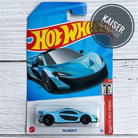 Hot Wheels McLaren P Azure Blue Shopee Malaysia