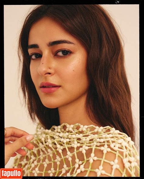 Ananya Pandey Ananyapanday Nude Photo Fapullo