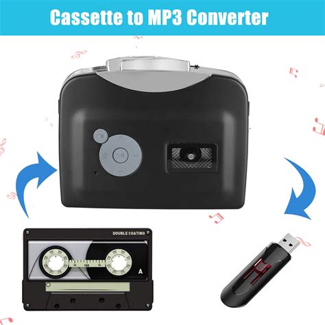 Stereo Usb Cassette Converter Tape To Digital Mp3 Player For Win 10 Laptop Pc Au Ebay