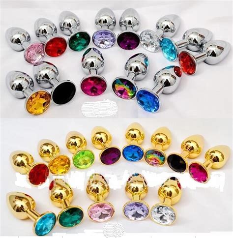 Stainless Steel Jewelled Anal Plug Adult Planet Sex Toys Online