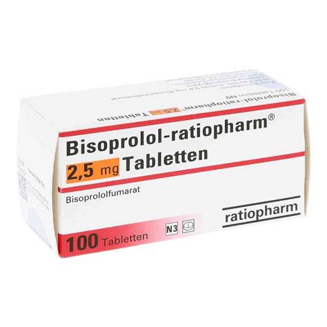 Bisoprolol Ratiopharm Mg Stk G Nstig Bei Apo