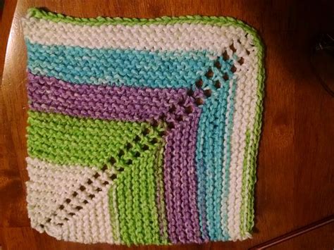 Reverse Miter Dishcloth Pattern By Ari Whitlow Dishcloth Pattern