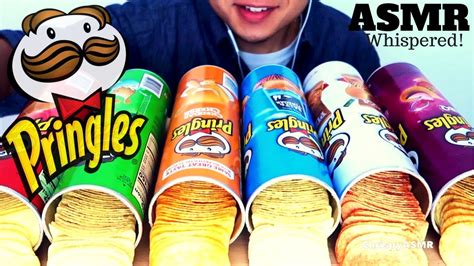 ASMR PRINGLES CHIPS 6 Flavors EXTREMELY CRUNCHY MIX WHISPERED