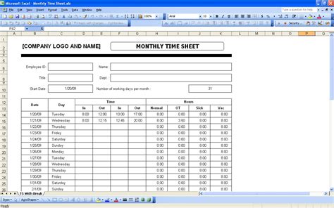 weekly-timesheet-template-excel — db-excel.com