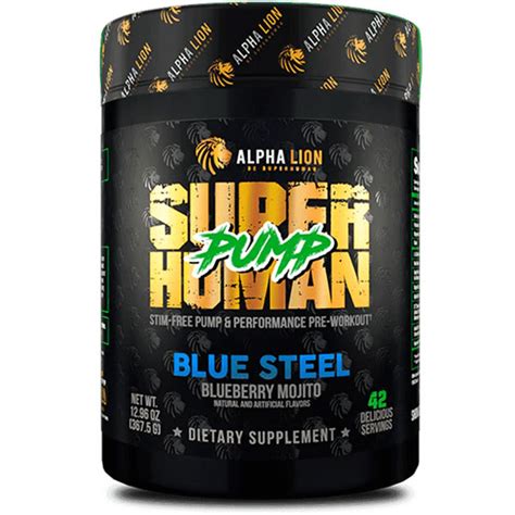 Alpha Lion SuperHuman Pump - Stim-Free Pre-Workout