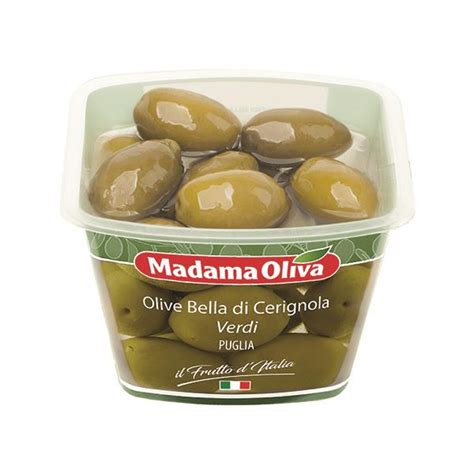 Bella Di Cerignola Green Olives Olive Madama Oliva Shop