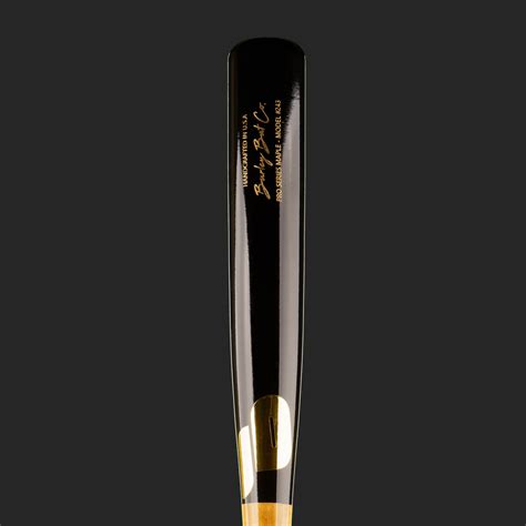 Blacked Flamed - Maple Wood Bat | Burley Baseball