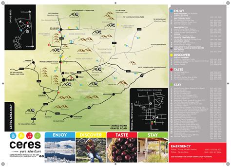 map of ceres ca