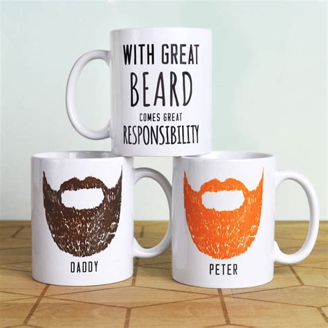 Personalised Great Beard Man Mug By Oakdene Designs