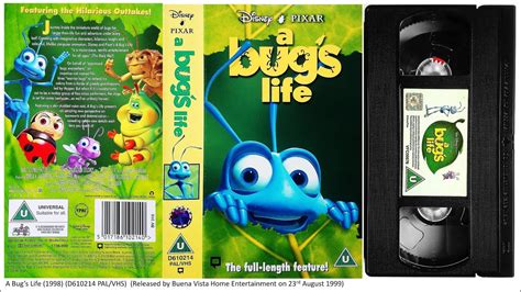 A Bug S Life Rd August Uk Vhs Youtube