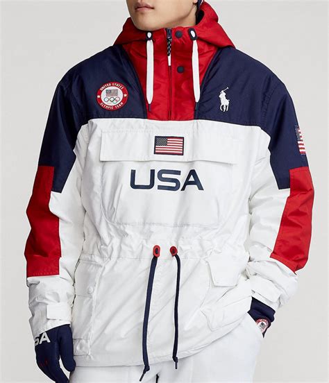 2022 Polo Team USA Opening Ceremony Anorak Jacket - Jackets Masters