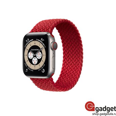 Купить силиконовый монобраслет для Apple Watch 38/40mm L плетеный ...
