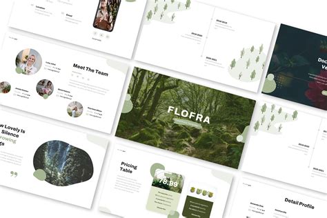 Flofra Powerpoint Template By Focusdesigntem Graphicriver