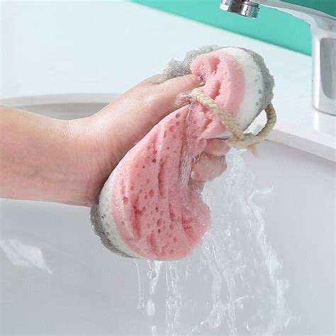 Ultra Soft Bath Body Shower Sponge Spa Scrub Exfoliator Dead Skin